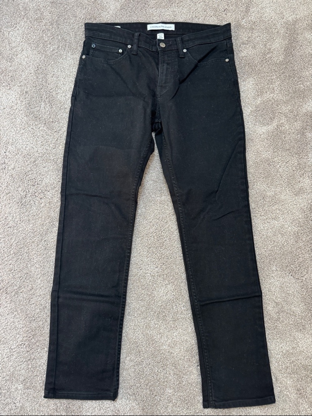 Men’s black slim Calvin Klein denim jeans 31 x 30 mint condition